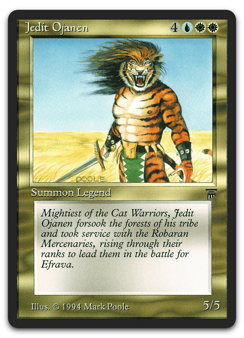 Jedit Ojanen (NM) Legends LEG Magic MTG