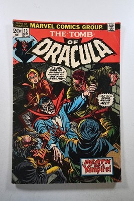 Tomb of Dracula #13, GD/VG 3.0, 1st Deacon Frost (Flashback); Blade