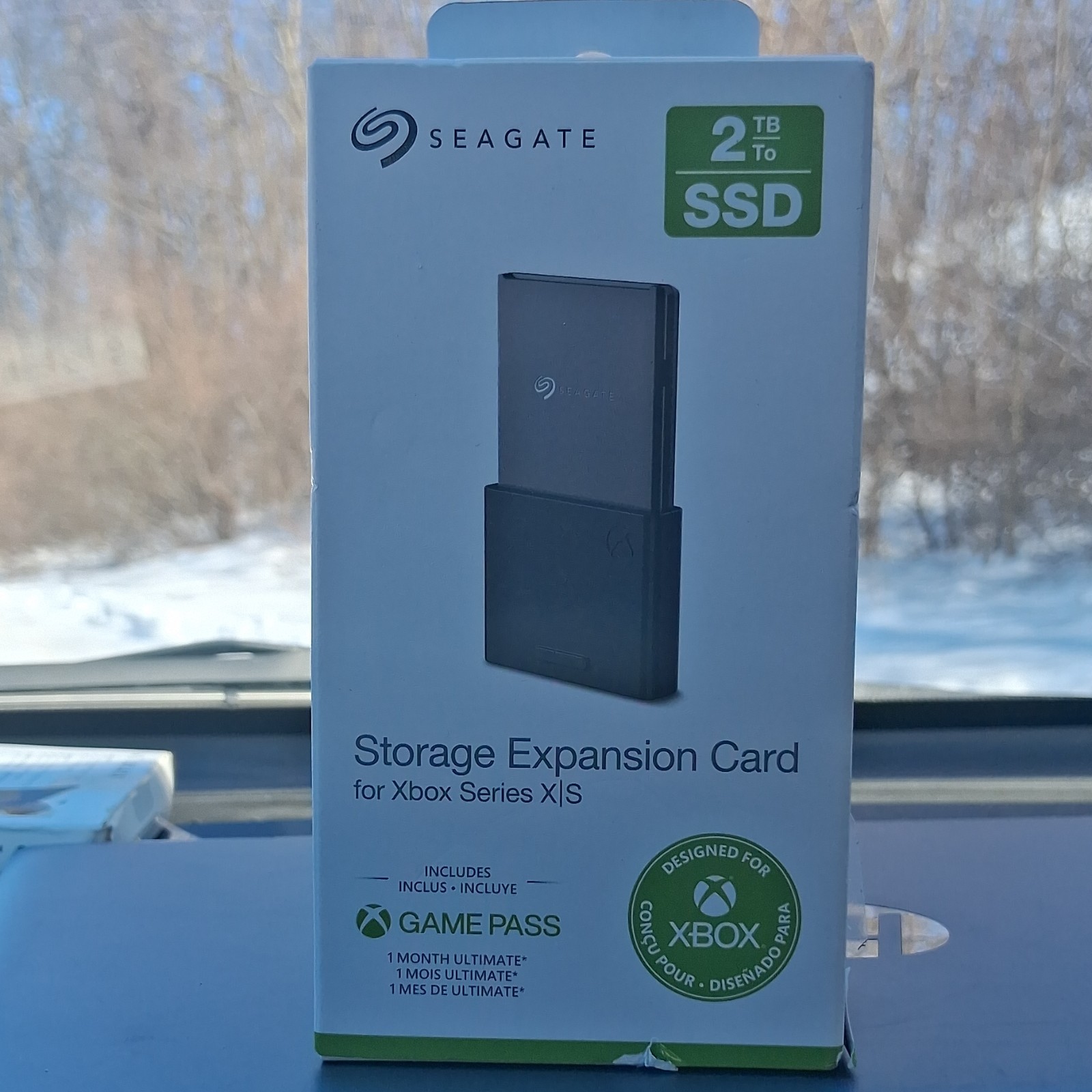 Seagate 2TB SSD Expansion Card for Xbox