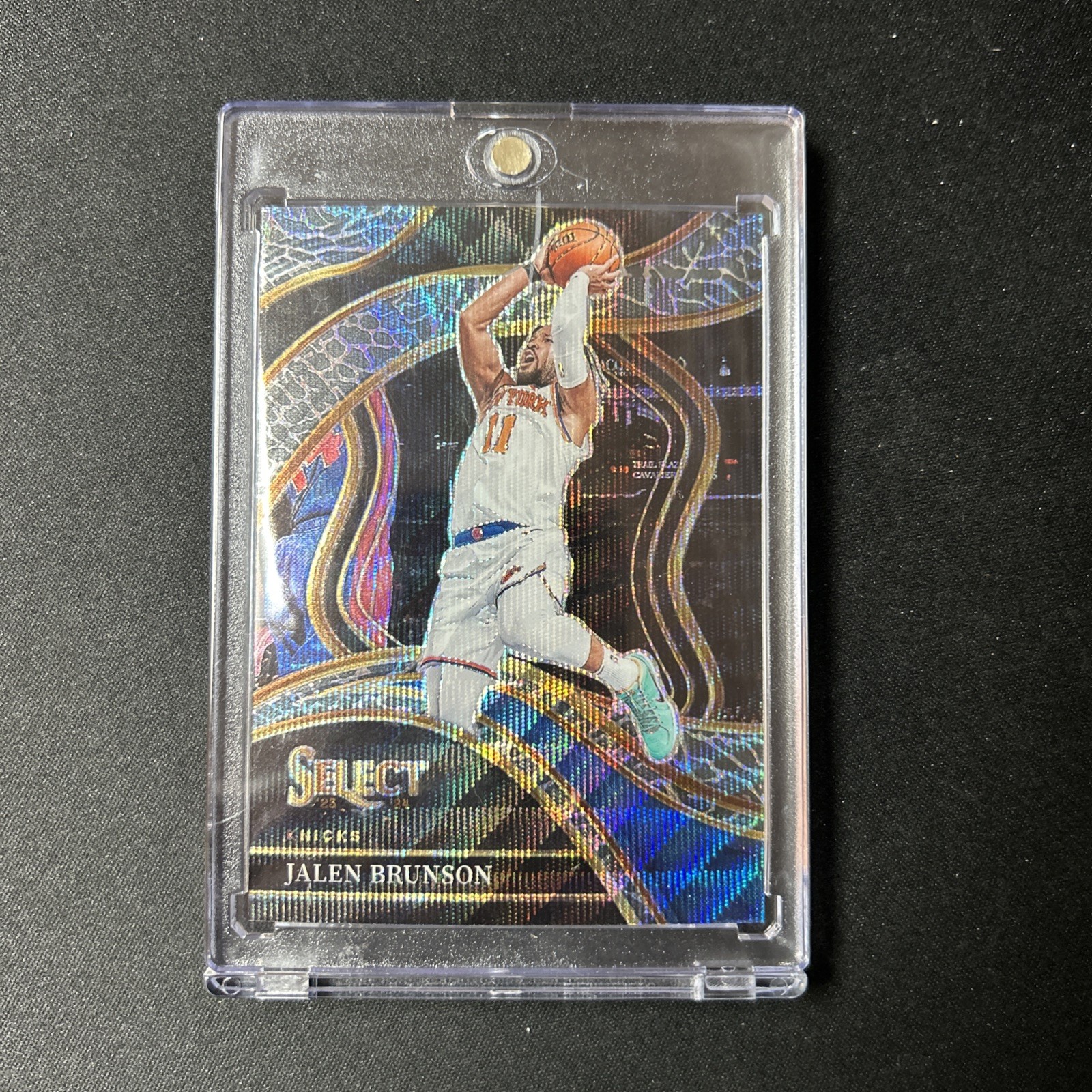 Jalen Brunson 2023-24 Panini Select - Courtside  #207 Elephant Prizm