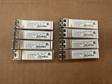 LOT OF 8 Finisar FTLF8528P3BNV-E5 8GB 150m SFP Fibre Transceiver