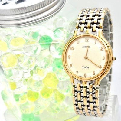 Excellent / Battery SEIKO Seiko Dolce Dolce Men Watch 5E30-6A0A 941648