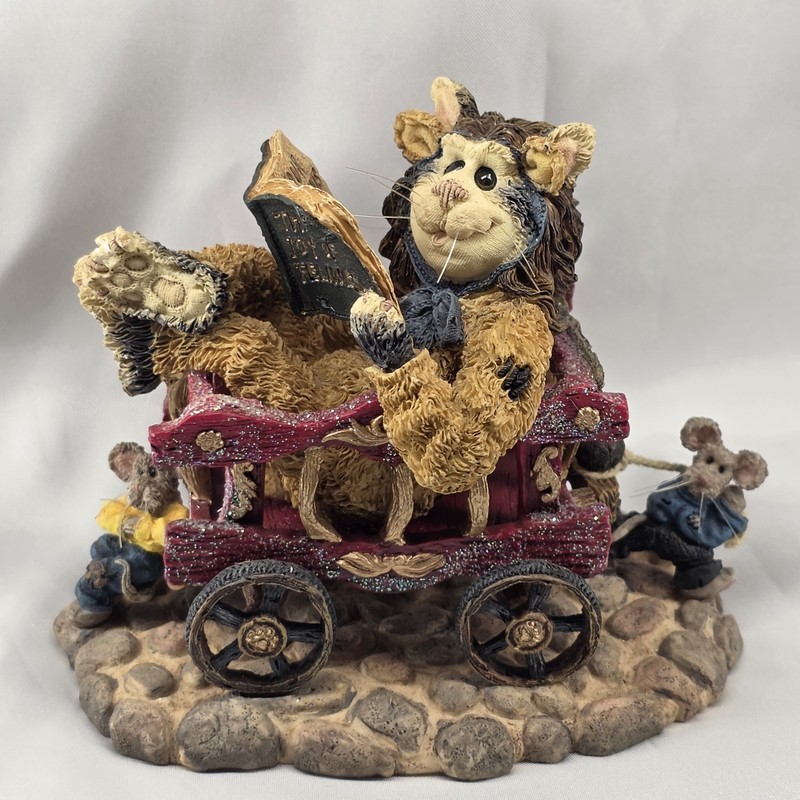 Boyds Bears Purrstone Bitty & Squish Split Personality Circus Lion Cat