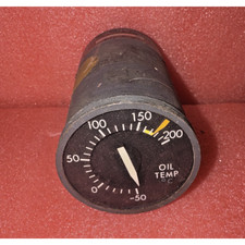 Oil Temp Indicator Gauge Weston Part No. 520577 rb