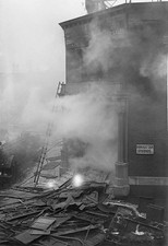 Photo shows exterior Pathe Sound Studio building New York City duri- Old Photo