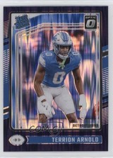2024 Panini Donruss Optic Rated Rookie Purple Shock Prizm Terrion Arnold 1lz2