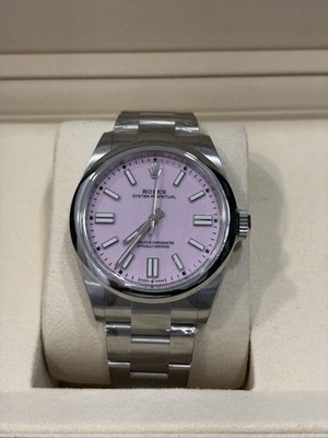Rolex Oyster Perpetual 134300 New 2026 Candy Pink Dial Oyster  Full Set 41mm