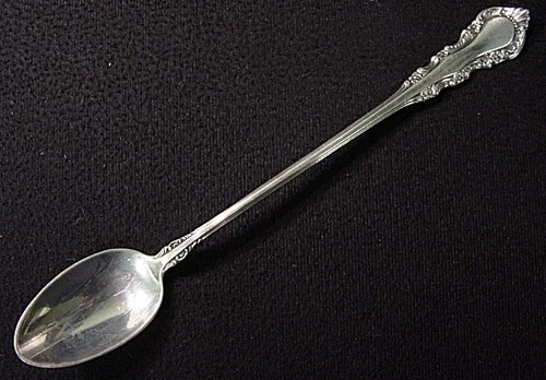 GEORGIAN ROSE- REED & BARTON  STERLING ICE TEA SPOONS(S)