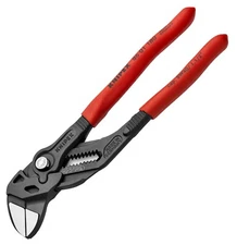 Knipex 7" Pliers Wrench 8601180 Adjustable Hybrid Wrench with Black Finish