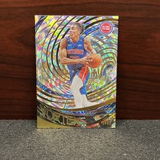 Jaden Ivey Rookie Vortex Fractal SP 2022-23 Panini Revolution Pistons #20