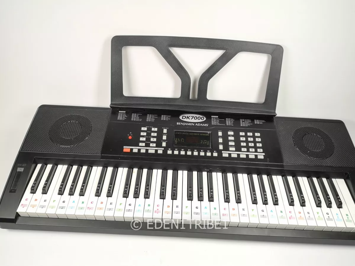Benjamin Adams DK7000 Portable Keyboard With Stand Only eBay