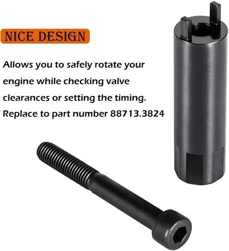 Strumento di rotazione albero motore per motore Ducati 1098 1198 1199 1299 848 Hypermotard - Foto 4 di 11