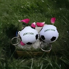 Jameson soccer ball keychains (set of two) Free Shipping USA