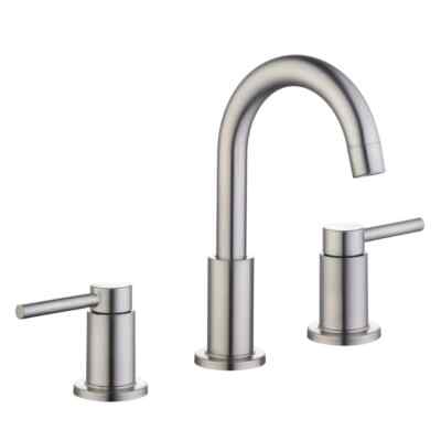 Glacier Bay 8-Inch Widespread Bathroom Faucet in Brushed Nickel
