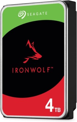Seagate IronWolf 4TB 5400 RPM 3,5 Zoll Interne NAS / PC Festplatte - ST4000VN006 REC