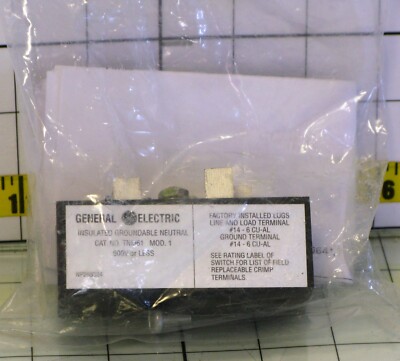 General Electric TN1J61 Insulated Groundable Neutral 600 volts 30 amps GE