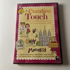 A Creative Touch - 1000 Clip Art Images For Young Women Leaders PC Mac CDROM NEW