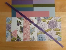 Stampin' Up! HYDRANGEA HILL  6 X 6" Designer Paper Card Kit 