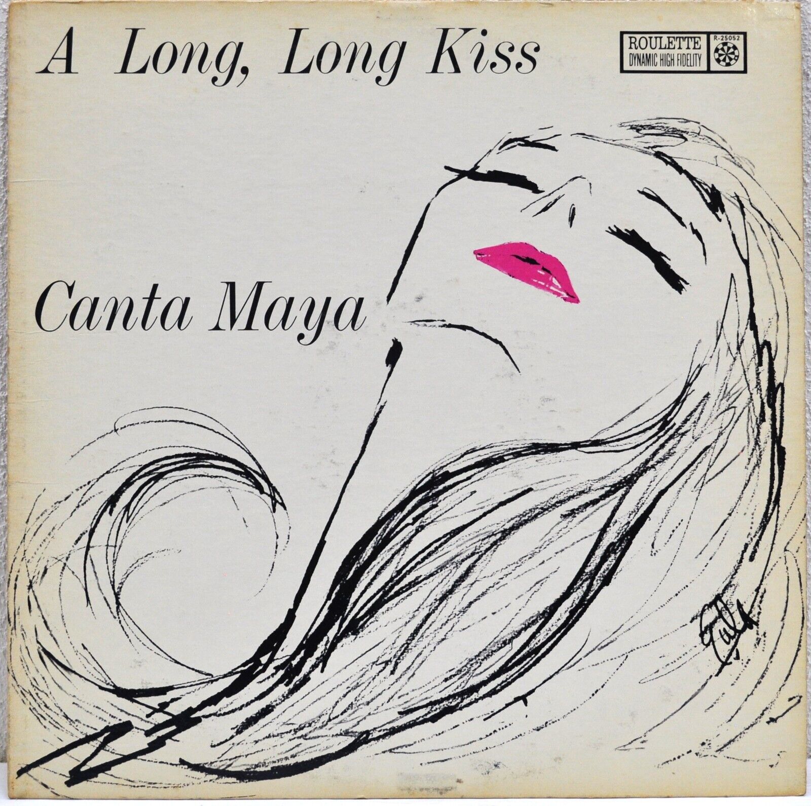 CANTA MAYA  "A Long, Long Kiss"   1956  Vinyl LP   Roulette  R-25052