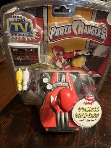 NEW RARE Jakks Pacific TV Games- Power Rangers ( Plug N Play) 2006 ...