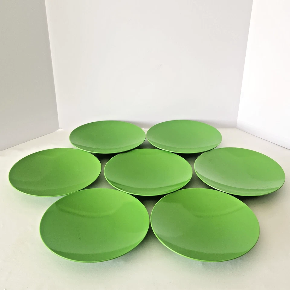 Melissa Easton para Zak! Juego de 4 ensaladeras poco profundas verde loto melamina Designs Foto 2 de 4