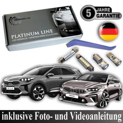LED Innenraumbeleuchtung KIA XCEED PROCEED Innenbeleuchtung Innenlicht Set 2018+ - Bild 1 von 4