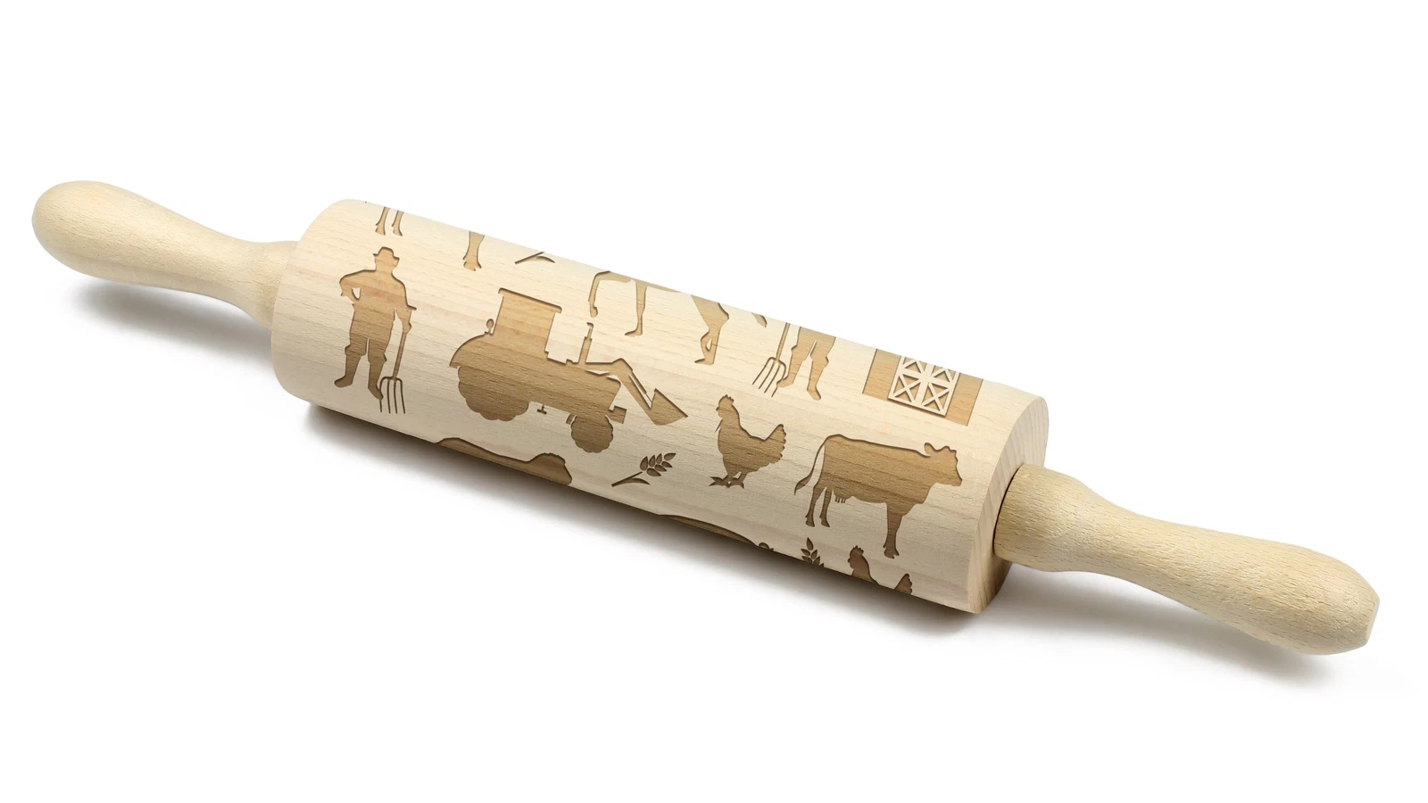 Farm Rolling Pin Art-Dog