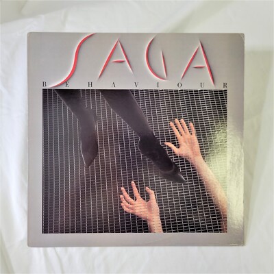 SAGA 'Behaviour' Vinyl LP - 1985 - Portrait Records BFR 40145