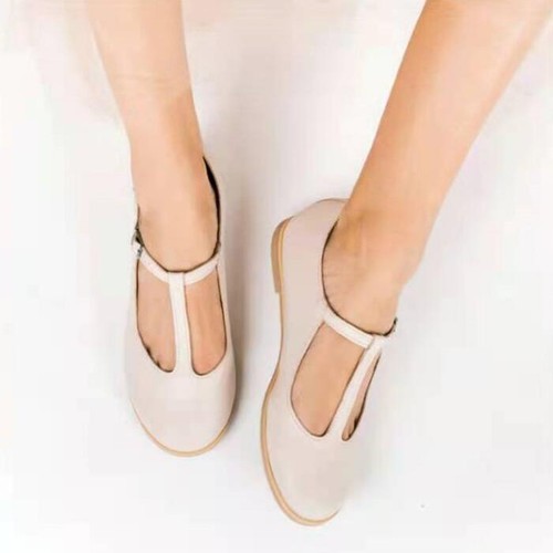 mary jane t bar flat shoes