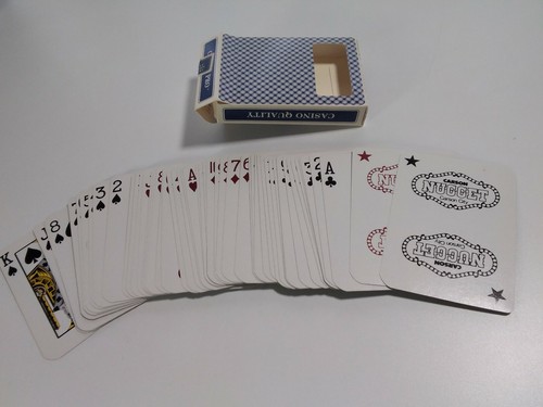 Playing Cards Nugget Casino Vintage Original Carson City NV Blue Played - Picture 6 of 10