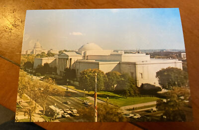 Vintage Postkarte: National Gallery of Art, Washington, vom Kapitol