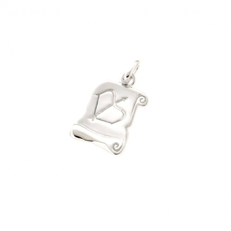 Pendentif astrologique Sagittaire en argent 925 pur hypoallergénique