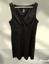 SPENSE Little Black Dress Women Size 16 Missy Side Zip