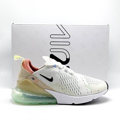 *NEW* MEN Nike AIR MAX 270 White / Sanddrift (DQ7642 100), Sz 8.0 - 13.0  