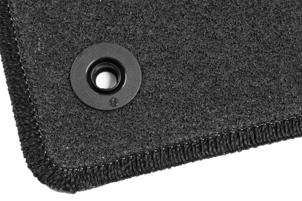 Fussmatten für Opel Corsa C Bj. 2000-2006 Graphit / Anthrazit Textil Fußmatten - Bild 3 von 4