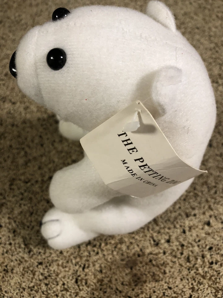 Vintage 1994 Coca Cola Polar Bear Plush Stuffed Animal Toy White - Image 3 of 4