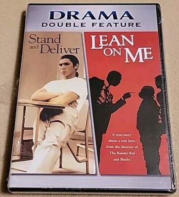 NEW Stand and Deliver / Lean on Me (DVD Double Feature) SEALED Morgan Freeman