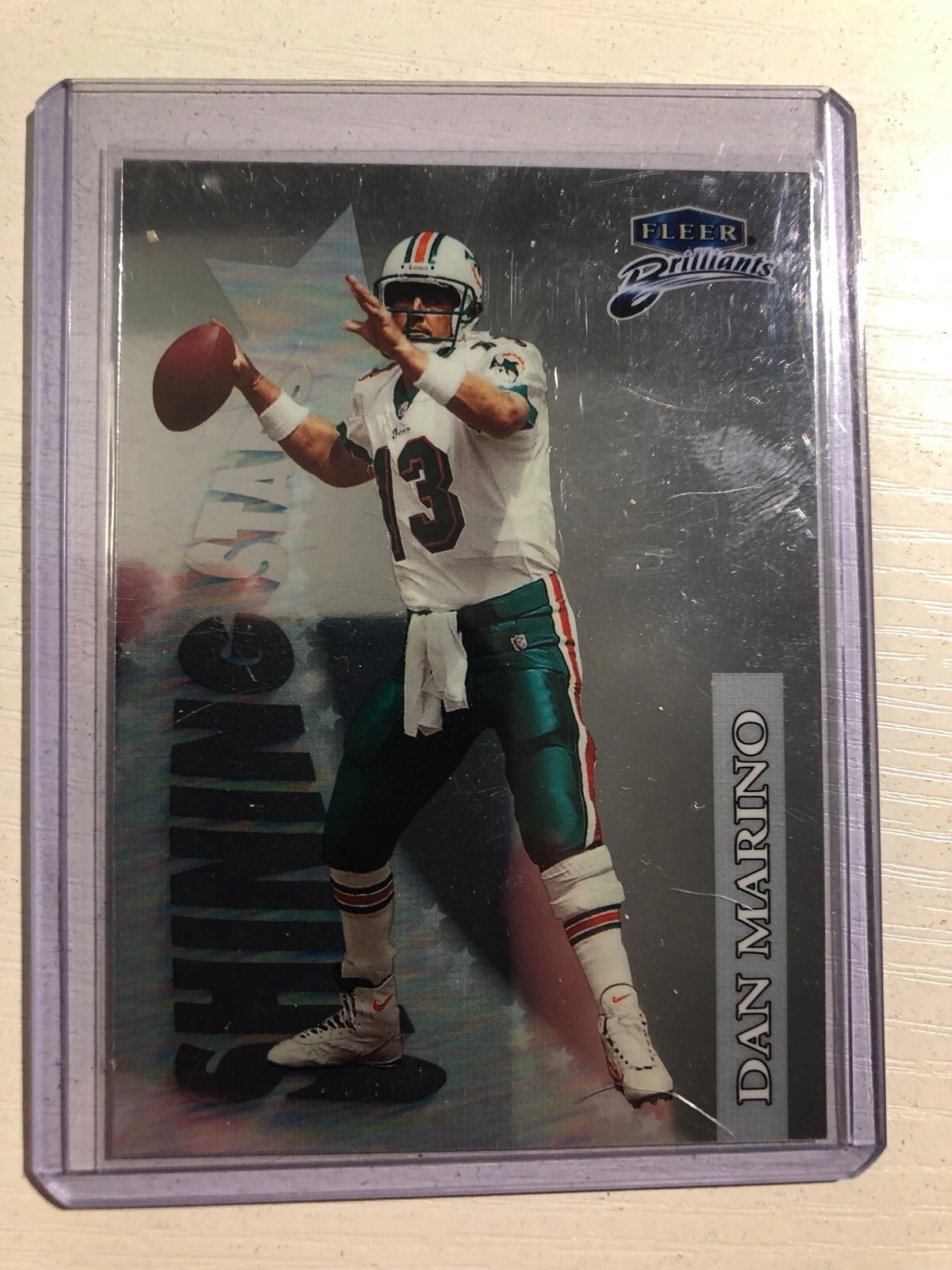1998 Fleer Brilliants Shining Stars Dan Marino Dolphins 11