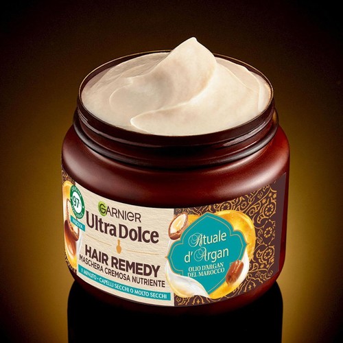 GARNIER ULTRA DOLCE MASCHERA CREMOSA NUTRIENTE C6821200,NATUARALE AL 97%, SENZA - Foto 2 di 4