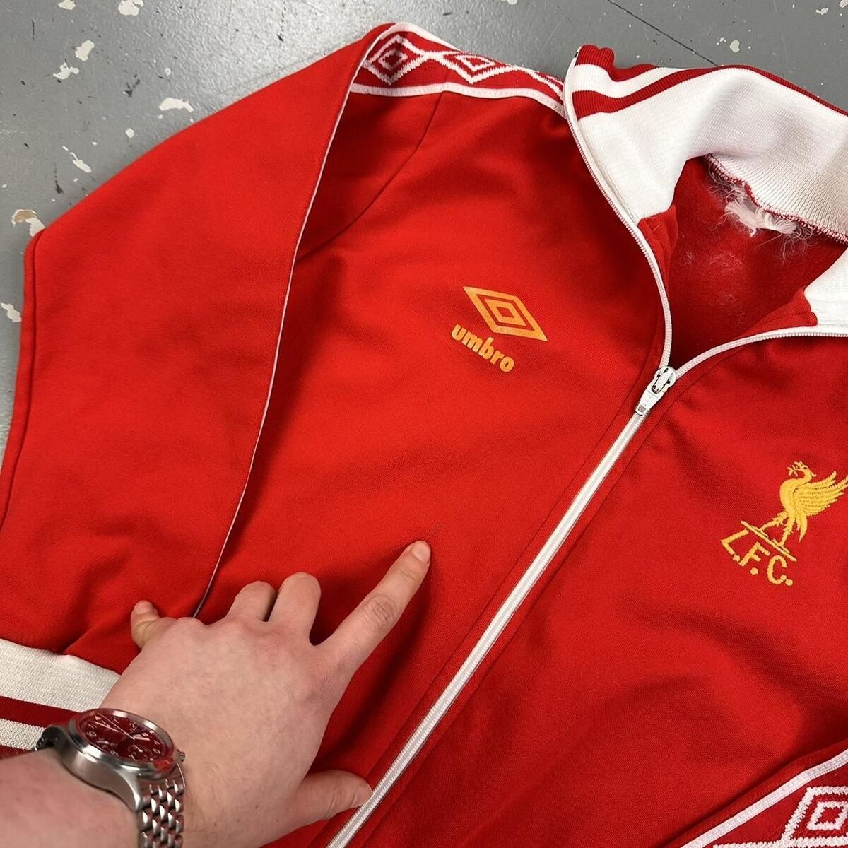 Vintage 70s Umbro Liverpool FC Zip Up Track Jacket Red XS | eBay Vintage 70s Umbro Liverpool FC Zip Up Track Jacket Red XS | eBay