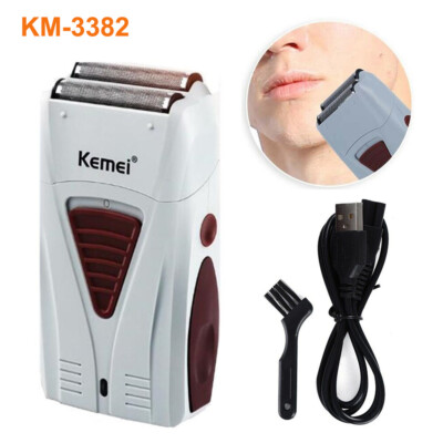 Kemei-3382 Electric Shaver Trimmer Bald Razor Beard Shaving Machine for Men