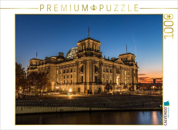 Calvendo Puzzle Reichstag | 1000 Pieces, Finished Size 25.2 × 18.9 In (64 × 48 C-image