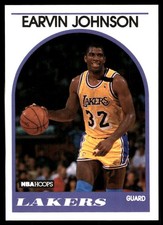 Magic Johnson 1989-90 Hoops #47 Lakers NBA READ FREE SHIPPING AutographDen