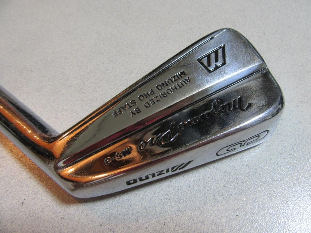 激レア！美品！ミズノMizuno　pro　MS-3　アイアン9本セット R Mizuno Pro MS-3 Irons #3~9,Pw(8clubs)/Dynamic Gold/Flex:R400/Iron