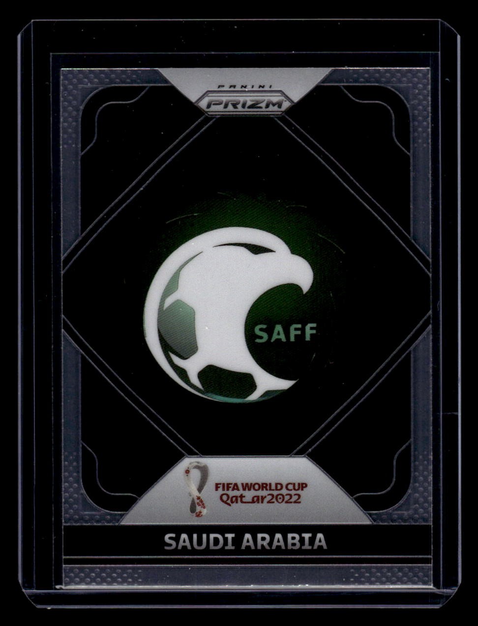 2022 Panini Prizm FIFA World Cup Saudi Arabia Team Badges
