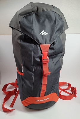 Quechua Arpenaz 40L Backpack Black & Orange Trails, Biking, Camping Lightweight