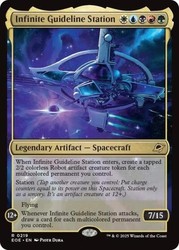 Infinite Guideline Station - Edge of Eternities #219 Foil