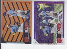 2 - 2023 Topps Wander Franco Lowe Orange Black + Purple Foil /799 Rays US138