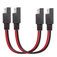 2 Pin Quick Disconnect Polarized Wire Harness Heavy Duty SAE Connector Bullet Le