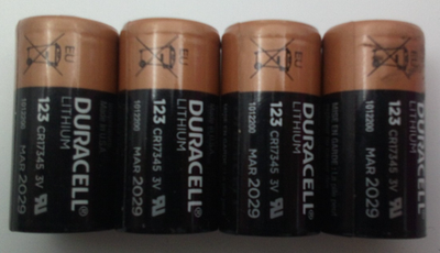 #ad Pack of 4 CR123A 3V Lithium 123A Batteries Dated Mar 2029 AS PICTURED $12.95